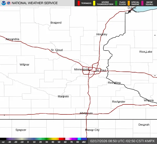The Great February Thaw: Rain and Gusty Winds Target the Twin Cities