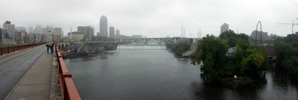 Misty Monday: Gray Skies and Chilly Breezes Grip the Twin Cities